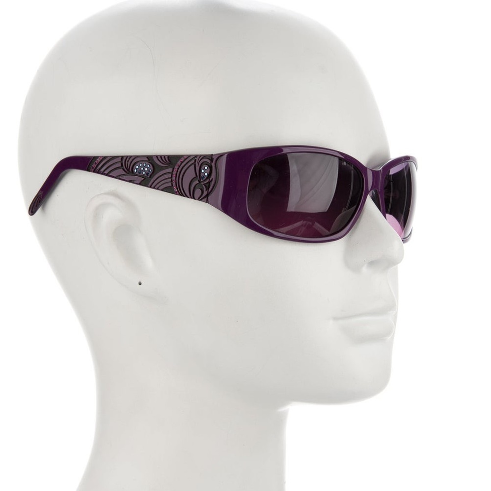 Judith Leiber Square Tinted Sunglasses